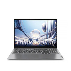Ноутбук Lenovo ThinkBook 16 2023, 16&quot;, 16 ГБ/1ТБ, i7-13700H, Iris Xe, 2.5К, 60 Гц, серый, английская клавиатура