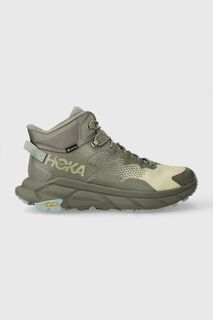 Ботинки One One Trail Code GTX Hoka, зеленый