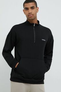 Пижамный свитшот Calvin Klein Underwear, черный