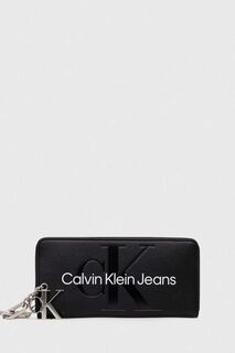 Кошелек + брелок Calvin Klein Jeans, черный