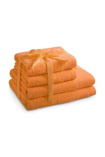 Набор из 4 полотенец Inne, оранжевый