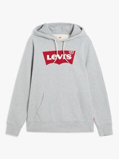 Толстовка с графическим логотипом Levi&apos;s, серый вереск Levis