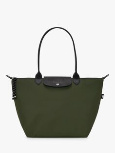 Большая сумка-тоут Le Pliage Energy Longchamp, хаки