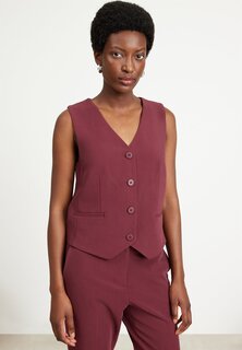 Жилет DKNY, цвет cabernet