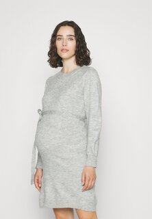 Платье MAMALICIOUS MLNEWANNE DRESS, цвет light grey melange Mama.Licious