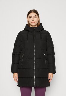 Зимняя куртка ONLY Carmakoma CARNEWDOLLY LONG PUFFER COAT, черный