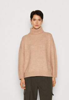 Свитшот Cotton On COSY LUXE ROLL NECK, каштановый мрамор