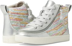 Кроссовки Classic Lace High BILLY Footwear Kids, цвет Silver Rainbow