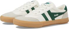 Кроссовки Badminton Gola, цвет Off-White/Green/Gum