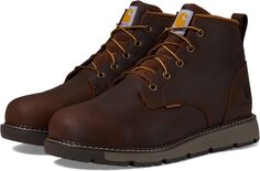 Рабочая обувь водонепроницаемая со стальным носком Millbrook Waterproof 5&quot; Steel Toe Wedge Work Boot Carhartt, цвет Brown Oil Tanned