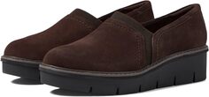 Туфли на танкетке Airabell Mid Clarks, цвет Brown Suede