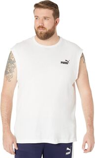 Топ Big &amp; Tall Essentials Sleeveless Tee PUMA, цвет Puma White