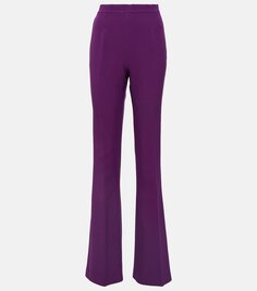 Расклешенные брюки halluana с высокой посадкой Safiyaa, фиолетовый