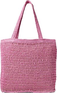 Транспортная сумка: Straw Edition Madewell, цвет Retro Pink