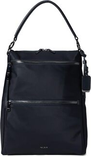 Рюкзак Voyageur Leigh Backpack/Tote Tumi, цвет Black/Gunmetal