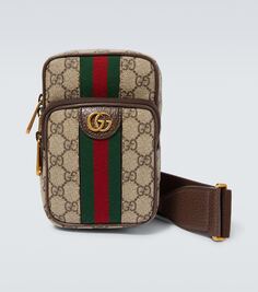 Мини-сумка ophidia gg Gucci, бежевый