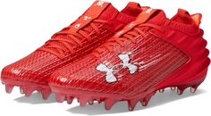 Бутсы Blur Smoke 2.0 MC Under Armour, цвет Red/Red/White