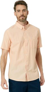 Рубашка Winfall Short Sleeve Quiksilver, цвет Copper Tan