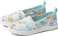 Лоферы Foil Cosmic Galaxy Print Alpargata TOMS, цвет Cloudy Grey