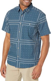 Рубашка с коротким рукавом Big Cottonwood Mountain Hardwear, цвет Zinc Bandana Grid