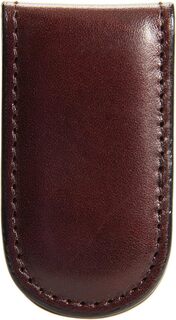 Кошелек Old Leather Collection - Magnetic Money Clip Bosca, цвет Dark Brown Leather