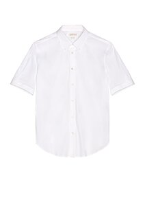 Рубашка Alexander Mcqueen Short Sleeve, белый