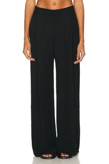 Брюки St. Agni Overlap Waist Trouser, черный