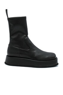 Ботинки Gia Borghini X RHW Ankle Flat, черный