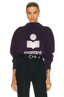 Свитер Isabel Marant Etoile Moby Sweatshirt, цвет Dark Plum