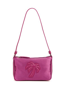 Розовая женская сумка через плечо с нашивкой-логотипом Palm Angels