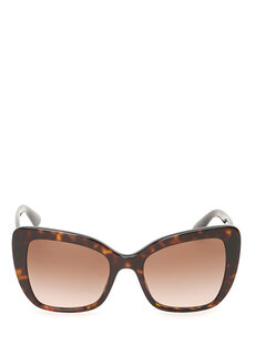 Женские солнцезащитные очки в черной оправе Dolce&amp;Gabbana