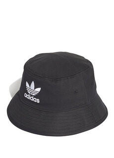 Женская шляпа с черным логотипом Adidas