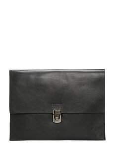 Черный мужской кожаный портфель Beymen