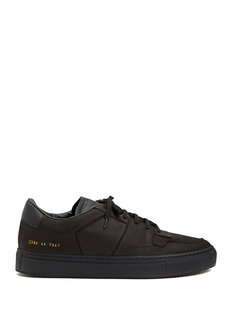 Черные мужские замшевые кроссовки Common Projects