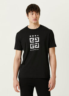 Черная футболка с логотипом Givenchy