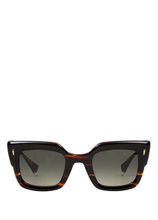 Женские солнцезащитные очки vanguard cira 6633 коричневые квадратные Gigi Studios
