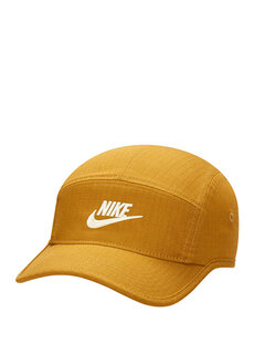 Женская шляпа с желтым логотипом Nike