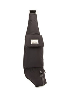 Черная мужская сумка с логотипом Dolce&amp;Gabbana