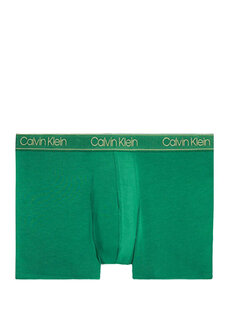 Боксеры с зеленой лентой с логотипом Calvin Klein