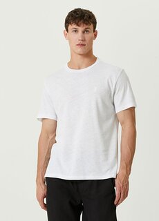 Kurtz белая льняная футболка AllSaints