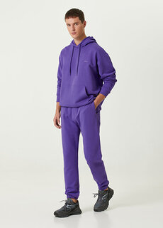 Пурпурные спортивные штаны с завязками на талии Academia