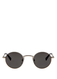 Hm 1567 c 2 круглые металлические солнцезащитные очки унисекс серебристого цвета Hermossa