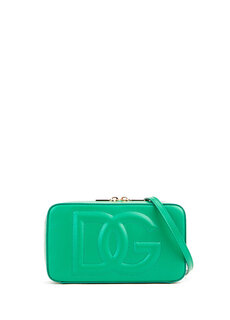 Маленькая женская кожаная сумка dg green Dolce&amp;Gabbana