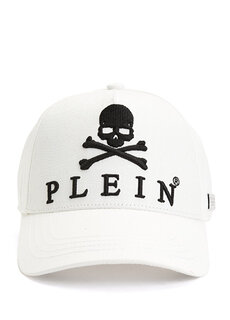 Мужская шляпа с белым логотипом Philipp Plein