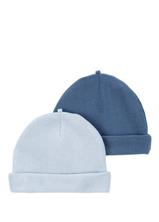 Синяя шапка для мальчика, комплект из 2 шт. Carter&apos;s Carters