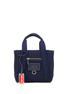 Женская сумка через плечо с темно-синим логотипом Kenzo