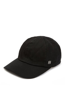 Черная мужская шляпа из органического хлопка Toteme