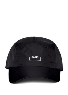 Мужская шляпа с черным логотипом Rains