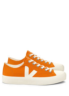 Женские кроссовки wata ii low orange из органического хлопка Veja