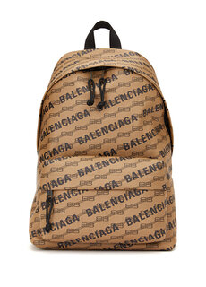 Мужской рюкзак signature среднего бежевого цвета Balenciaga